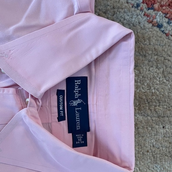 Ralph Lauren pink button up - Picture 2 of 2